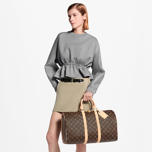 Gifts - Keepall Bandoulière 45 Monogram Canvas Gifts Mother's Day Gifts } | LOUIS VUITTON (Product zoom)