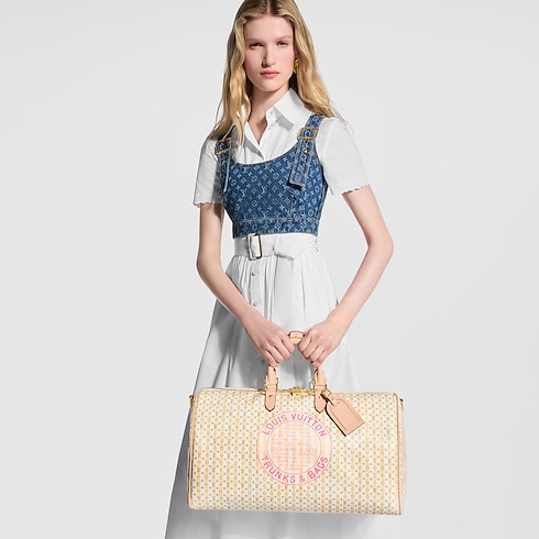 Trunks, Travel and Home - Keepall Bandoulière 45 Bag Other Monogram Canvas Trunks, Travel and Home Travel Bags and Rolling Luggage Travel Bags | LOUIS VUITTON (Product zoom)