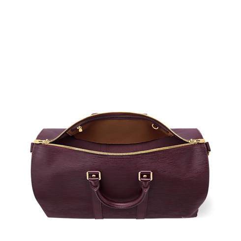Trunks, Travel and Home - Keepall Bandoulière 45 Bag Epi Leather Trunks, Travel and Home Travel Bags and Rolling Luggage Travel Bags | LOUIS VUITTON (Product zoom)