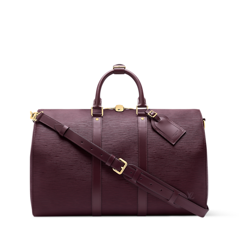 Trunks, Travel and Home - Keepall Bandoulière 45 Bag Epi Leather Trunks, Travel and Home Travel Bags and Rolling Luggage Travel Bags | LOUIS VUITTON (Product zoom)