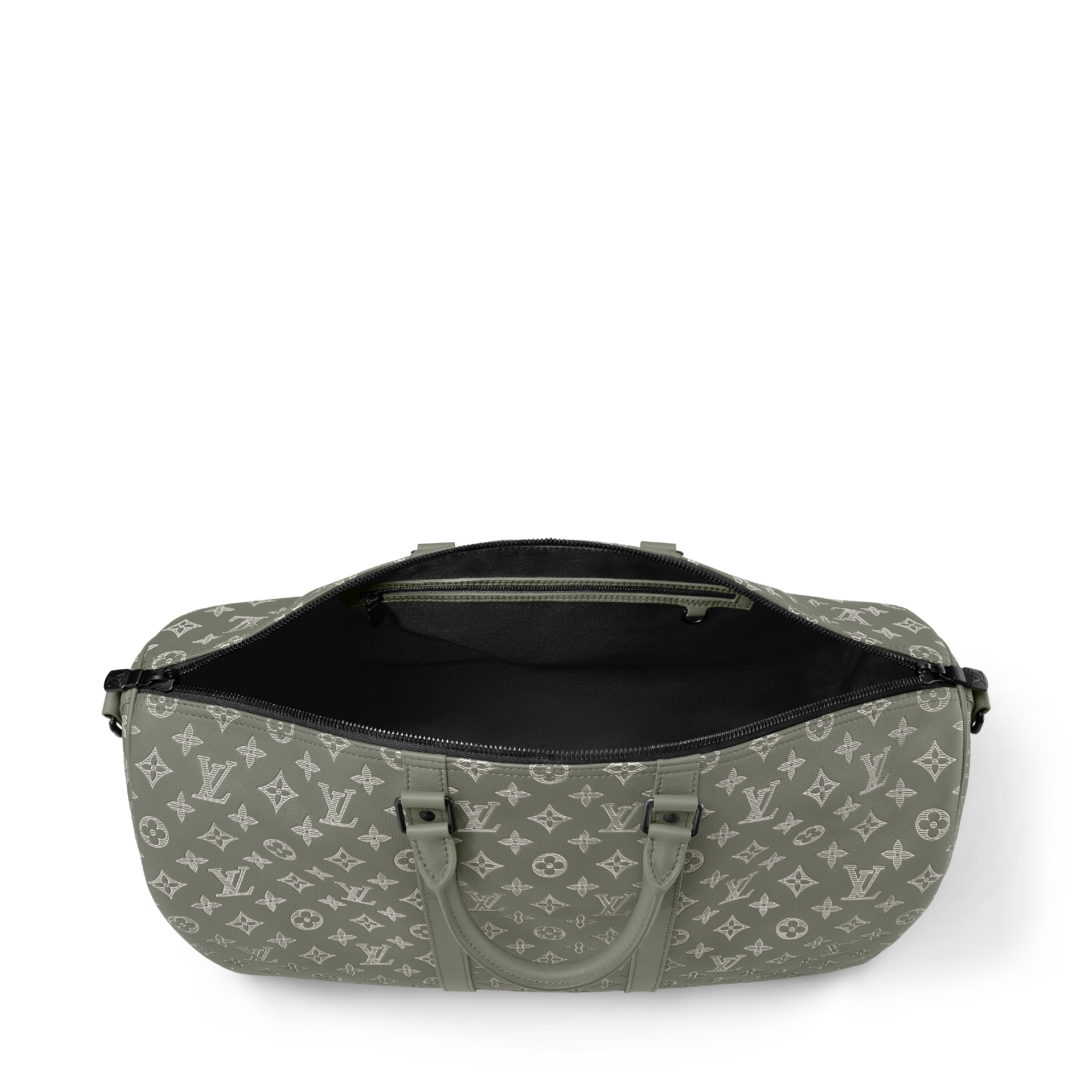 Men - Keepall Bandoulière 50 Bag Monogram Shadow Men Discontinued Product Obs 11 | LOUIS VUITTON (Product zoom)