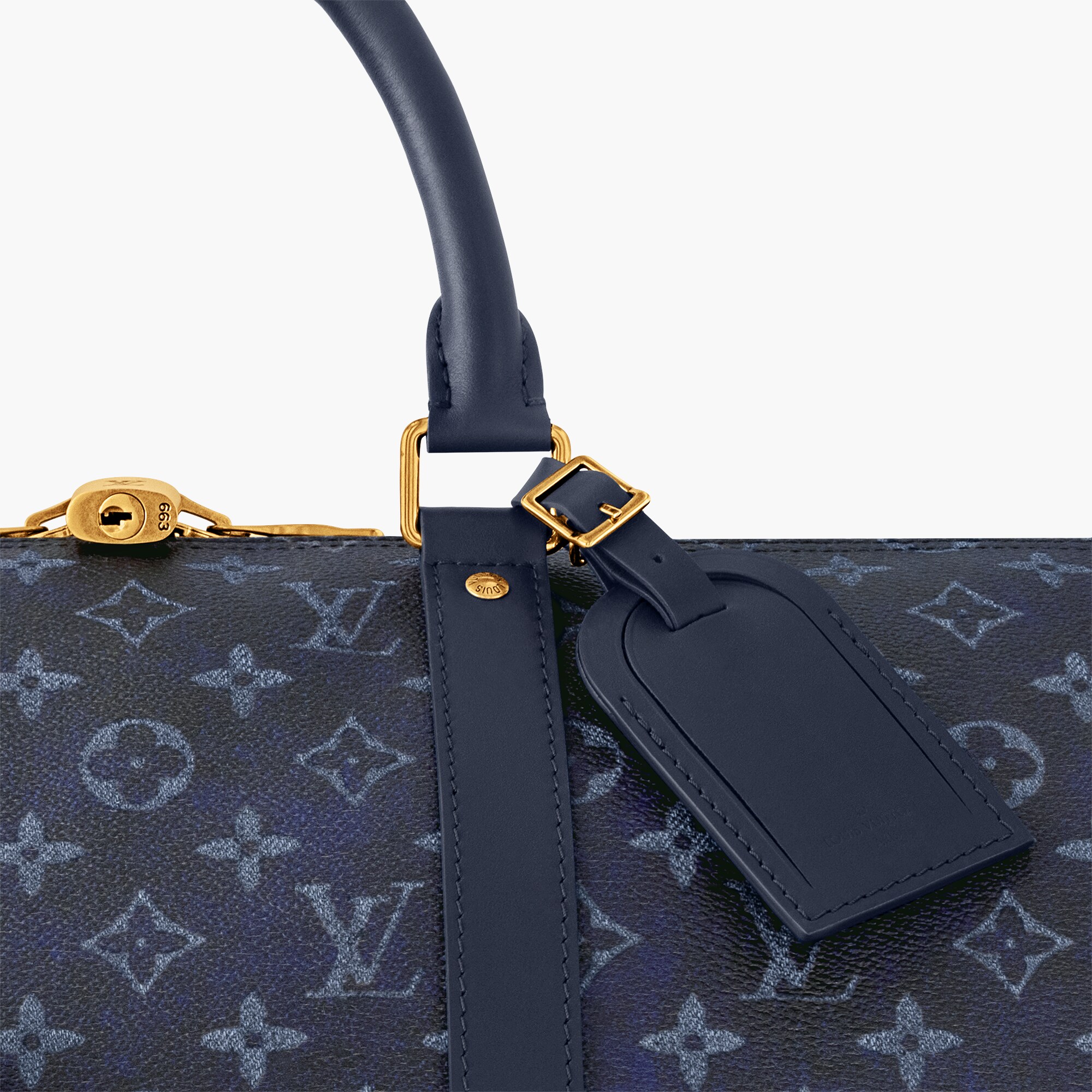 Keepall Bandoulière 50 Bag Luxury Monogram Other Canvas Blue