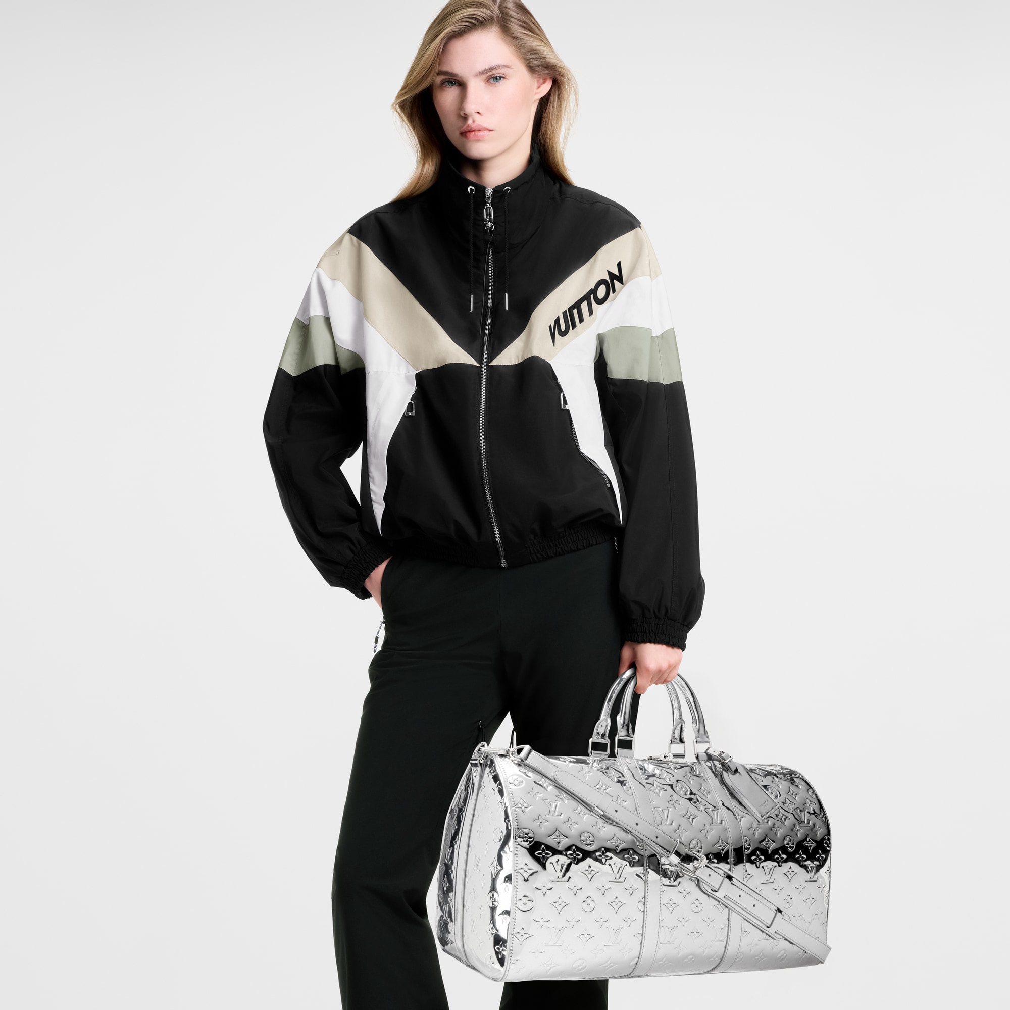 New - Keepall Bandoulière 50 Bag Other Monogram Canvas New For Women LV Ski | LOUIS VUITTON (Product zoom)