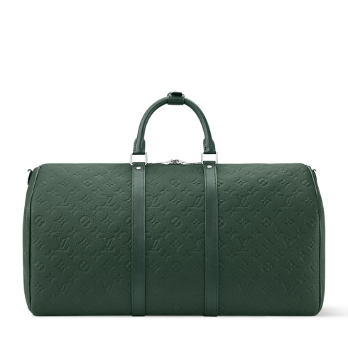 Men - Keepall Bandoulière 50 Bag Taurillon Monogram Men Travel Softsided Luggage and Duffle Bags | LOUIS VUITTON (Product zoom)