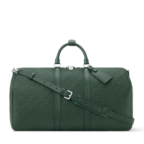 Men - Keepall Bandoulière 50 Bag Taurillon Monogram Men Travel Softsided Luggage and Duffle Bags | LOUIS VUITTON (Product zoom)