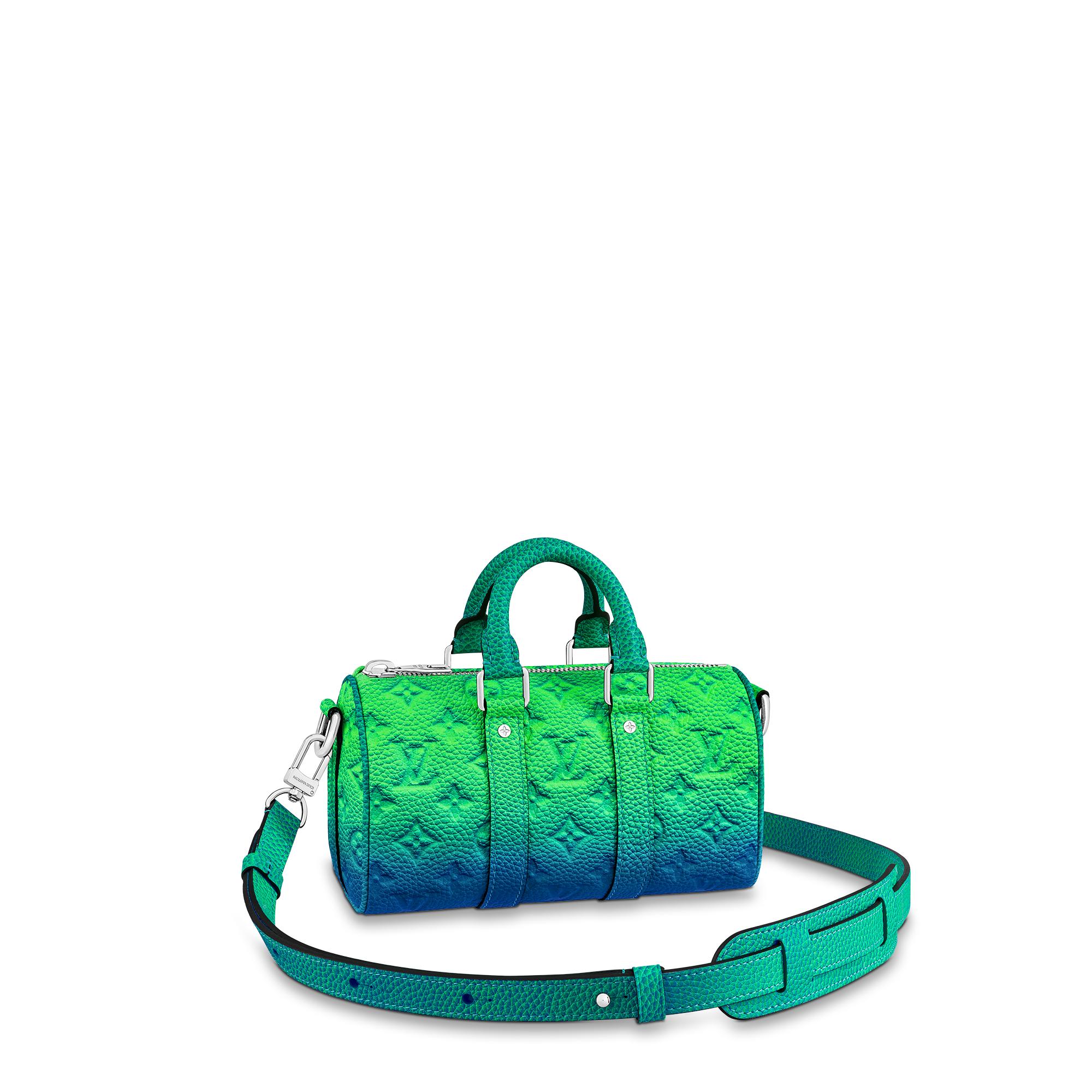 green louis vuitton bag