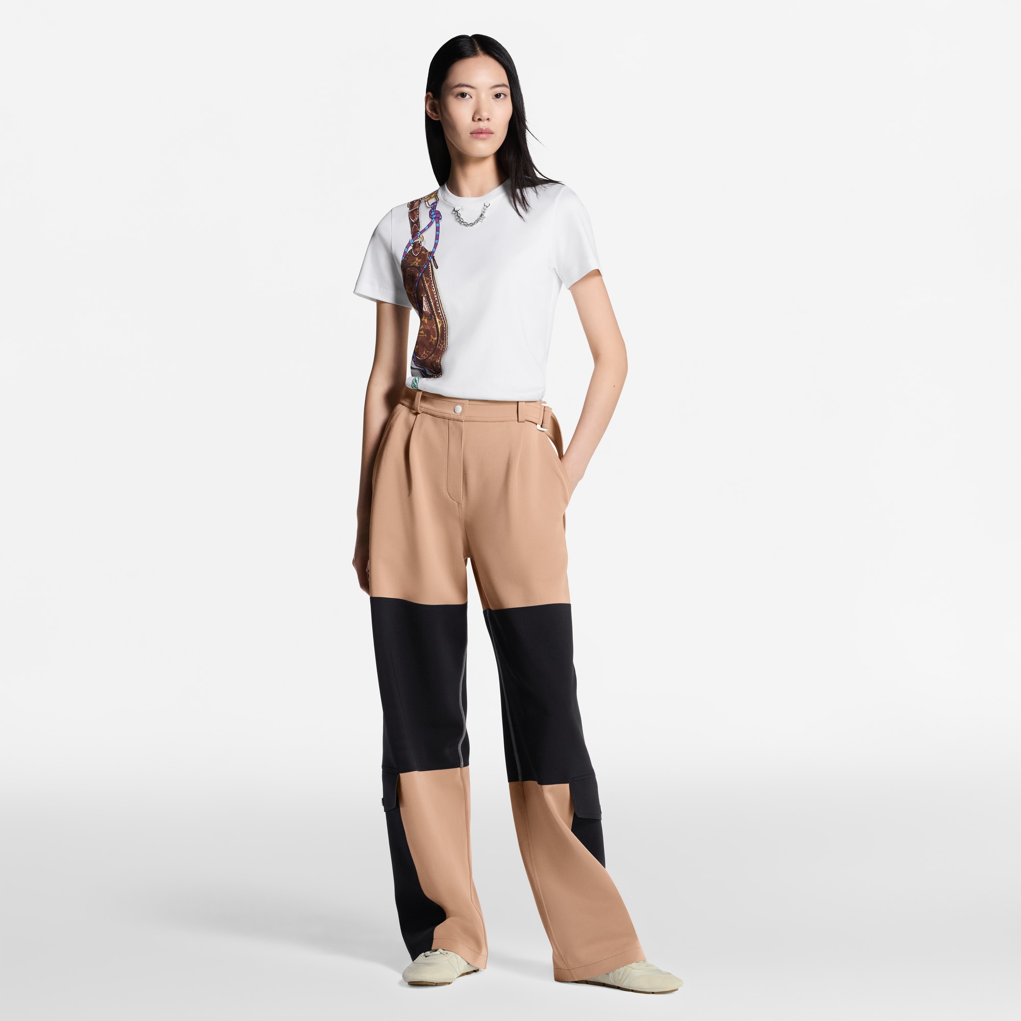 Women - Keepit Print T-Shirt  Women Ready-to-Wear Tops | LOUIS VUITTON (Product zoom)