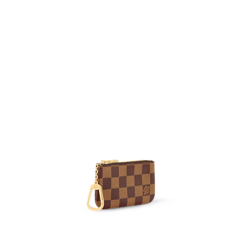 Women - Key Pouch Damier Ebene Canvas Women Wallets and Small Leather Goods All Wallets and Small Leather Goods | LOUIS VUITTON (Product zoom)