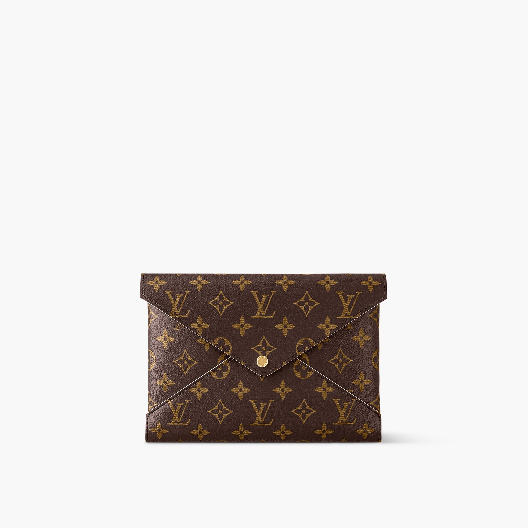 Kirigami Pochette Bag Luxury Monogram Canvas Brown LOUIS VUITTON