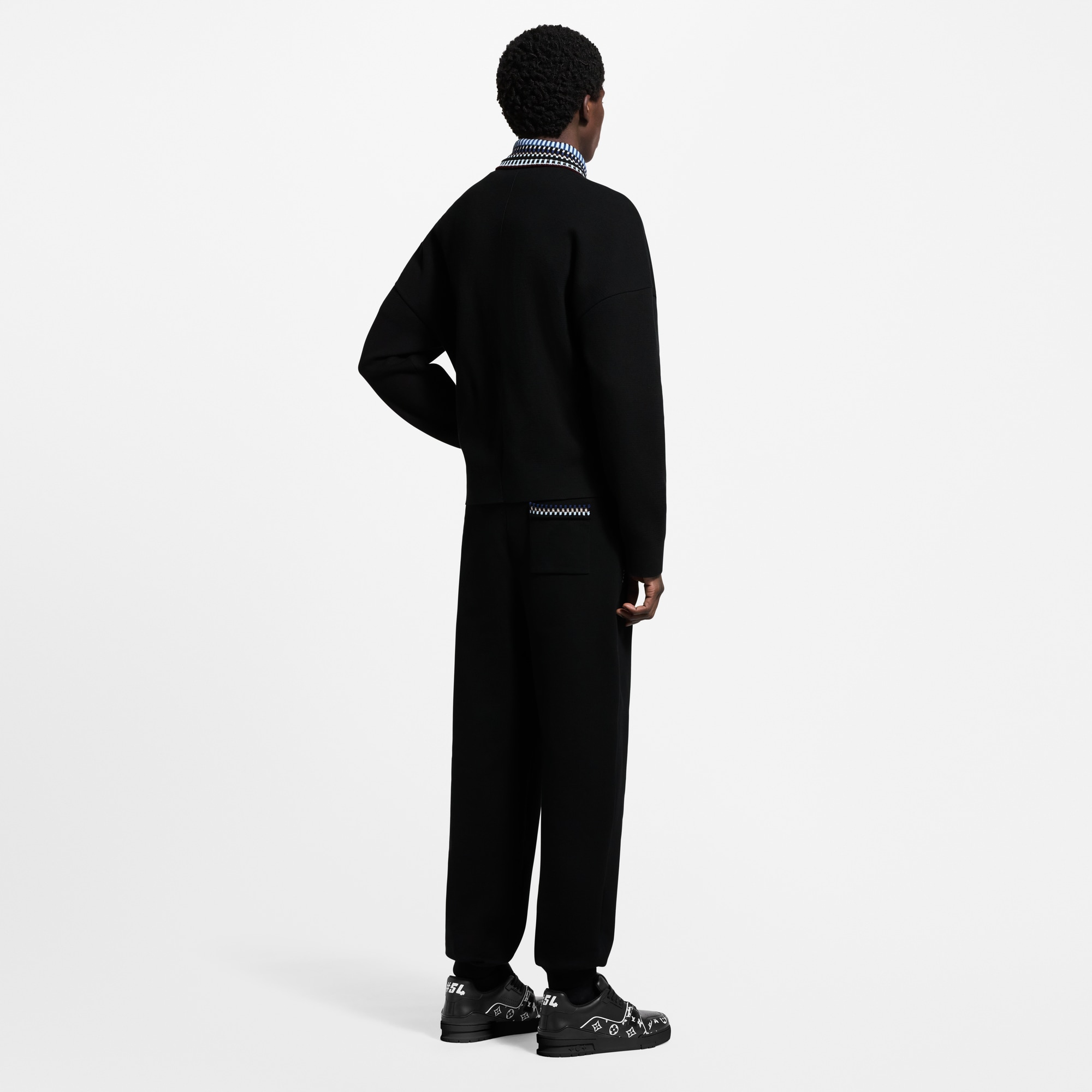 Men - Knit Bomber  Men Ready-to-Wear All Ready-to-Wear | LOUIS VUITTON (Product zoom)