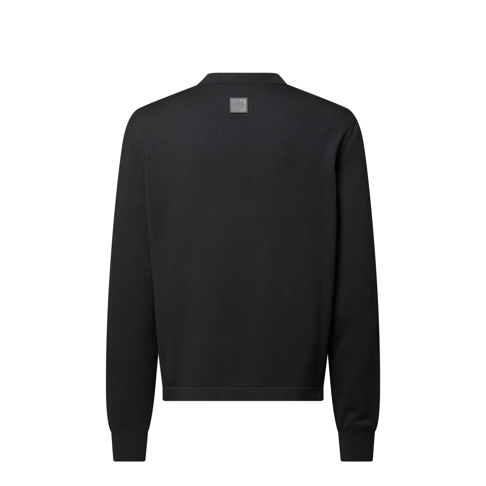 Men - Knitted Long-Sleeved Crewneck  Men Ready-to-Wear All Ready-to-Wear | LOUIS VUITTON (Product zoom)