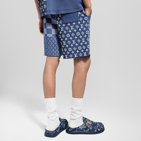 Men - Knitted Shorts Men Ready-to-Wear All Ready-to-Wear | LOUIS VUITTON (Product zoom)