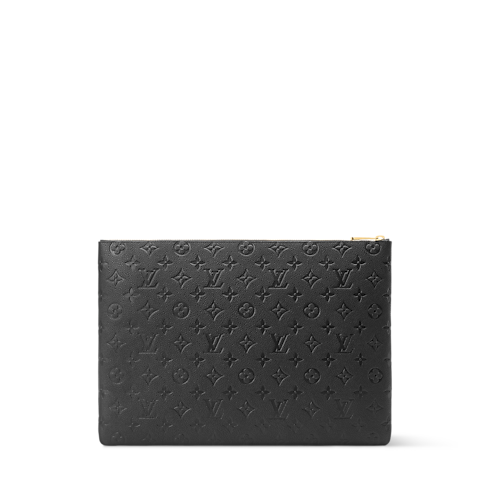 Women - L Key Pouch Monogram Empreinte Leather Women Wallets and Small Leather Goods Card Holders and Key Holders | LOUIS VUITTON (Product zoom)