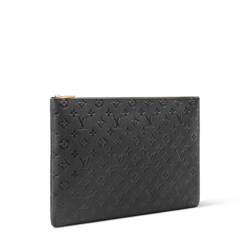 Women - L Key Pouch Monogram Empreinte Leather Women Wallets and Small Leather Goods Card Holders and Key Holders | LOUIS VUITTON (Product zoom)