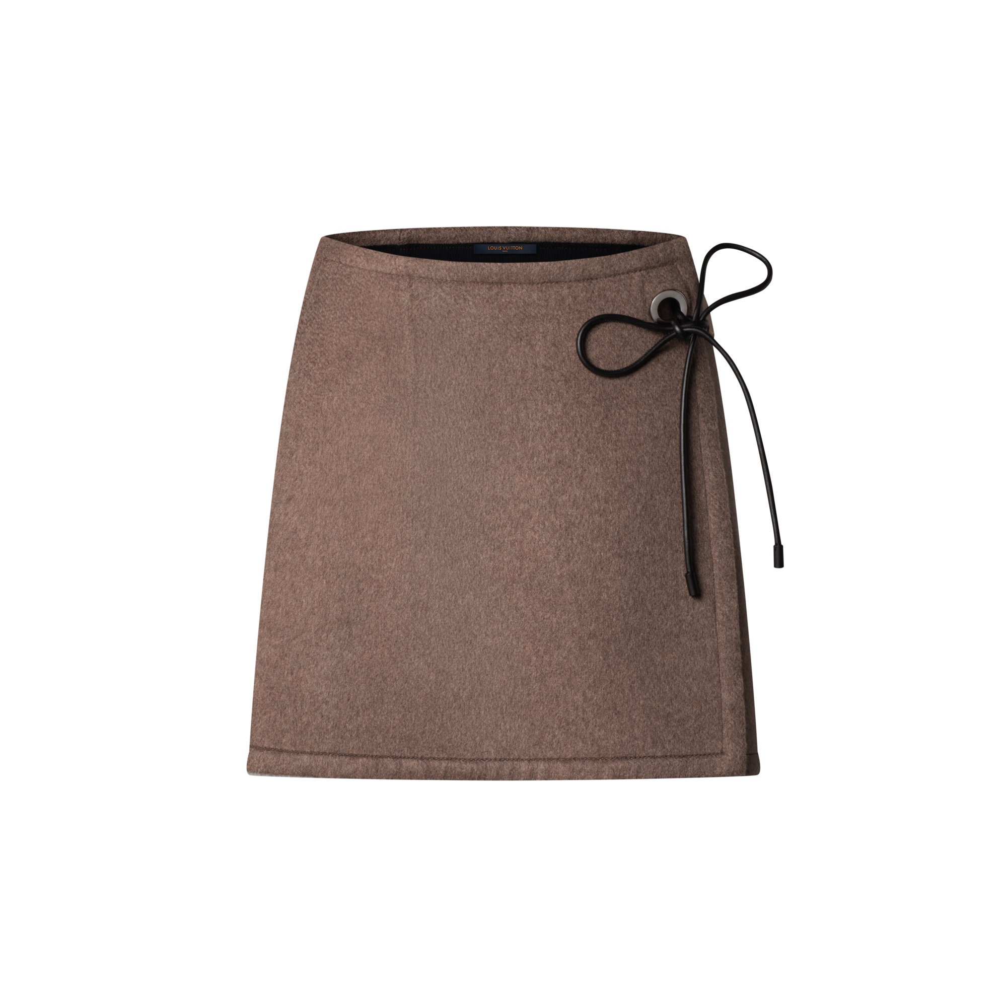 Women - Lace Tie Mini Wrap Skirt  Women Ready-to-Wear Skirts and Shorts | LOUIS VUITTON (Product zoom)