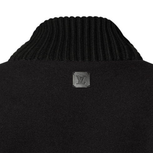 Men - Leather Mix Blouson Men Ready-to-Wear All Ready-to-Wear | LOUIS VUITTON (Product zoom)
