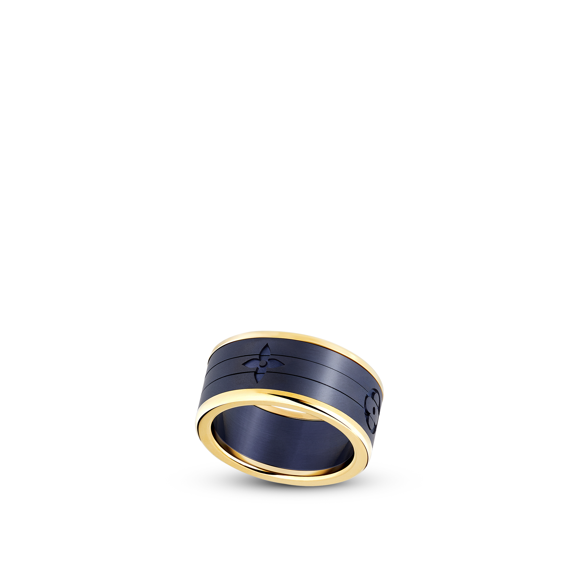 Jewellery - Les Gastons Vuitton Puzzle Ring, Yellow Gold and Titanium  Jewellery Categories Rings | LOUIS VUITTON (Product zoom)