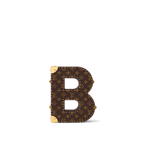 Les Extraordinaires - Letter B Trunk Monogram Canvas Les Extraordinaires Hardsided Letter Trunks | LOUIS VUITTON (Product zoom)