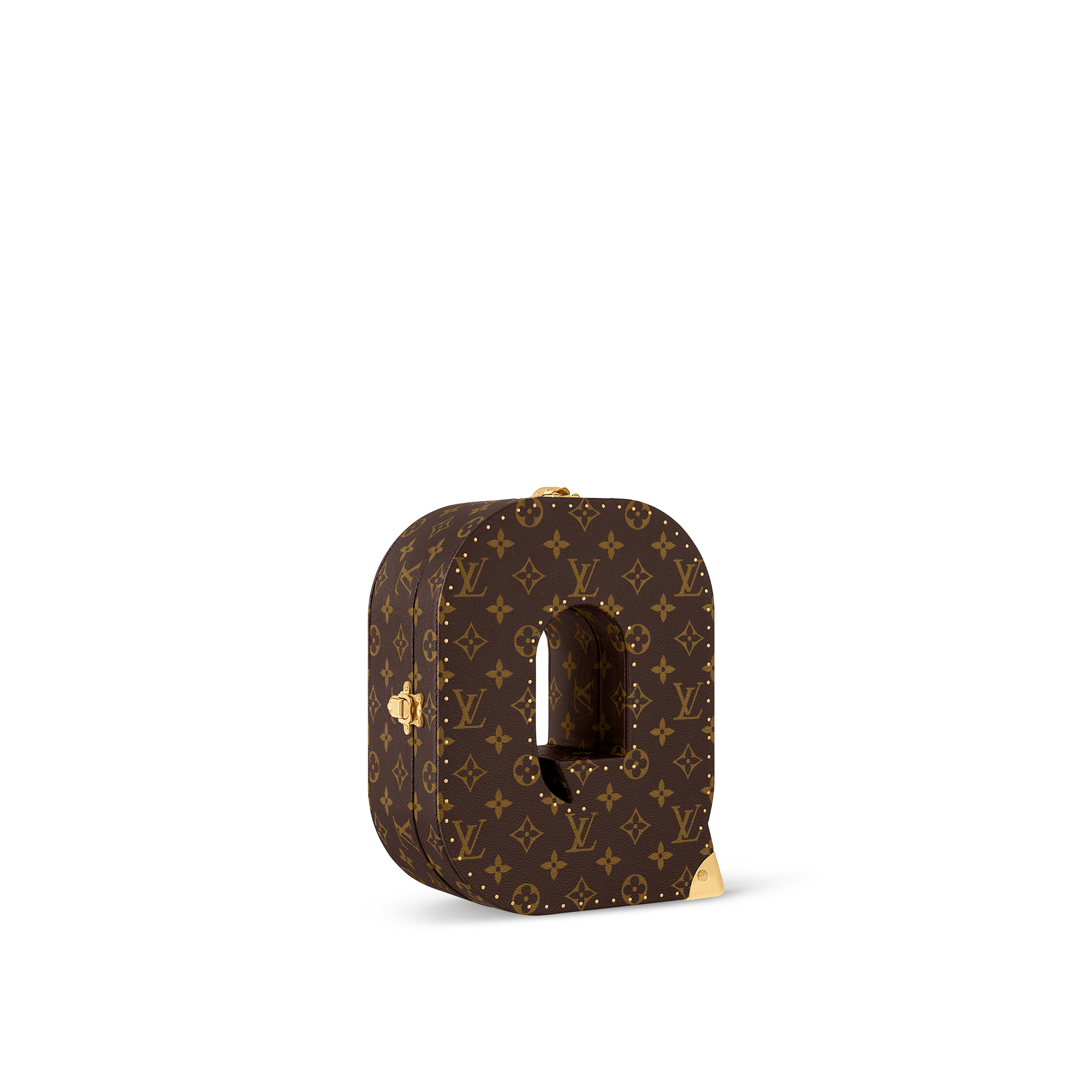 Les Extraordinaires - Letter Q Trunk Monogram Canvas Les Extraordinaires Hardsided Letter Trunks  | LOUIS VUITTON (Product zoom)