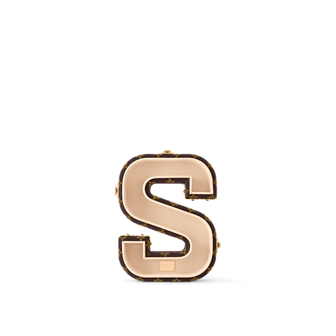 Les Extraordinaires - Letter S Trunk Monogram Canvas Les Extraordinaires Hardsided Letter Trunks | LOUIS VUITTON (Product zoom)