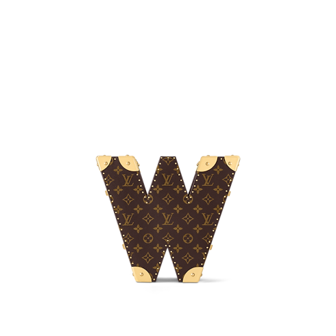 Les Extraordinaires - Letter W Trunk Monogram Canvas Les Extraordinaires Hardsided Letter Trunks | LOUIS VUITTON (Product zoom)