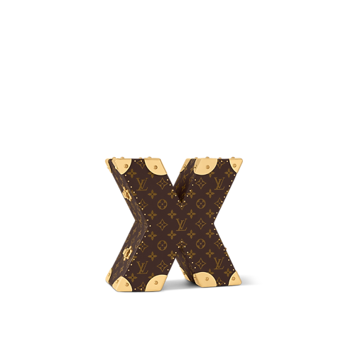 Les Extraordinaires - Letter X Trunk Monogram Canvas Les Extraordinaires Hardsided Letter Trunks | LOUIS VUITTON (Product zoom)