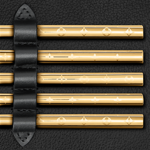 Perfumes and Beauty - Lip & Eye Brush Set Infrarouge Other Monogram Canvas Perfumes and Beauty Beauty Accessories } | LOUIS VUITTON (Product zoom)