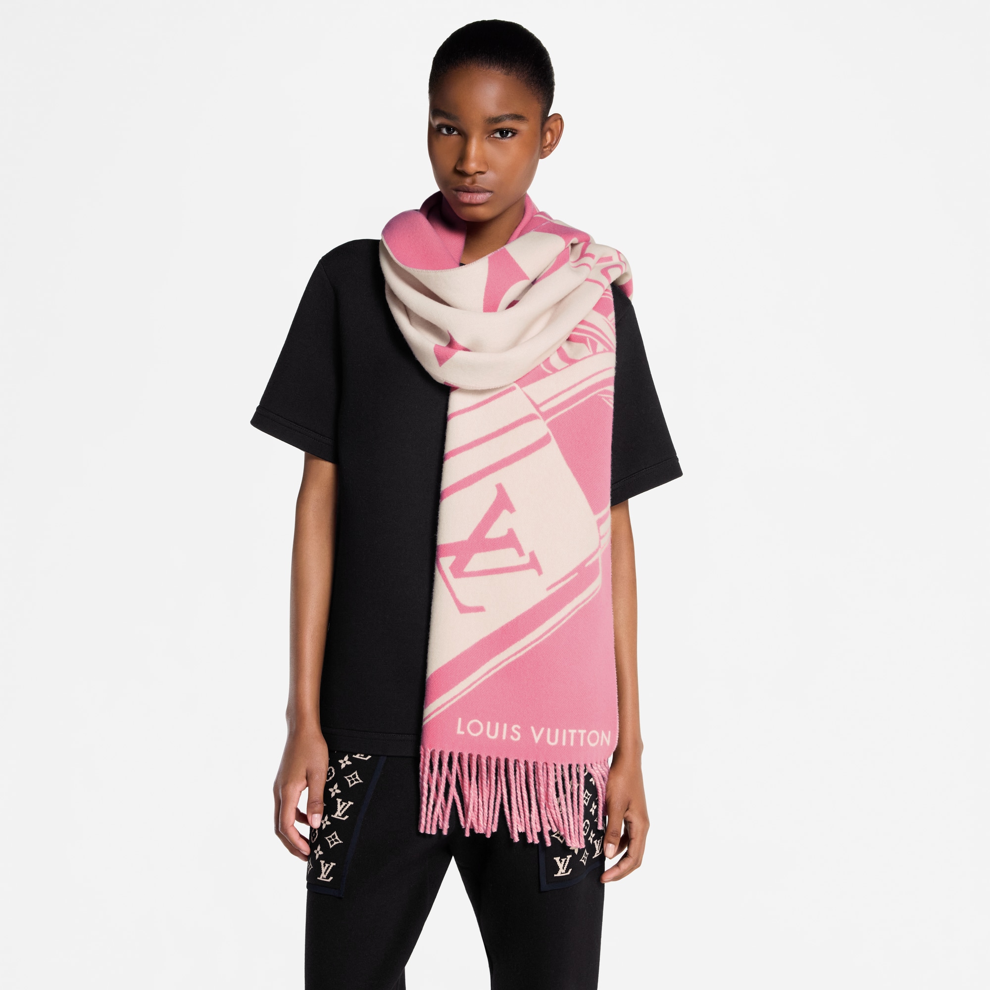 Women - Lock and Keys Scarf S00 Women Accessories Scarves | LOUIS VUITTON (Product zoom)
