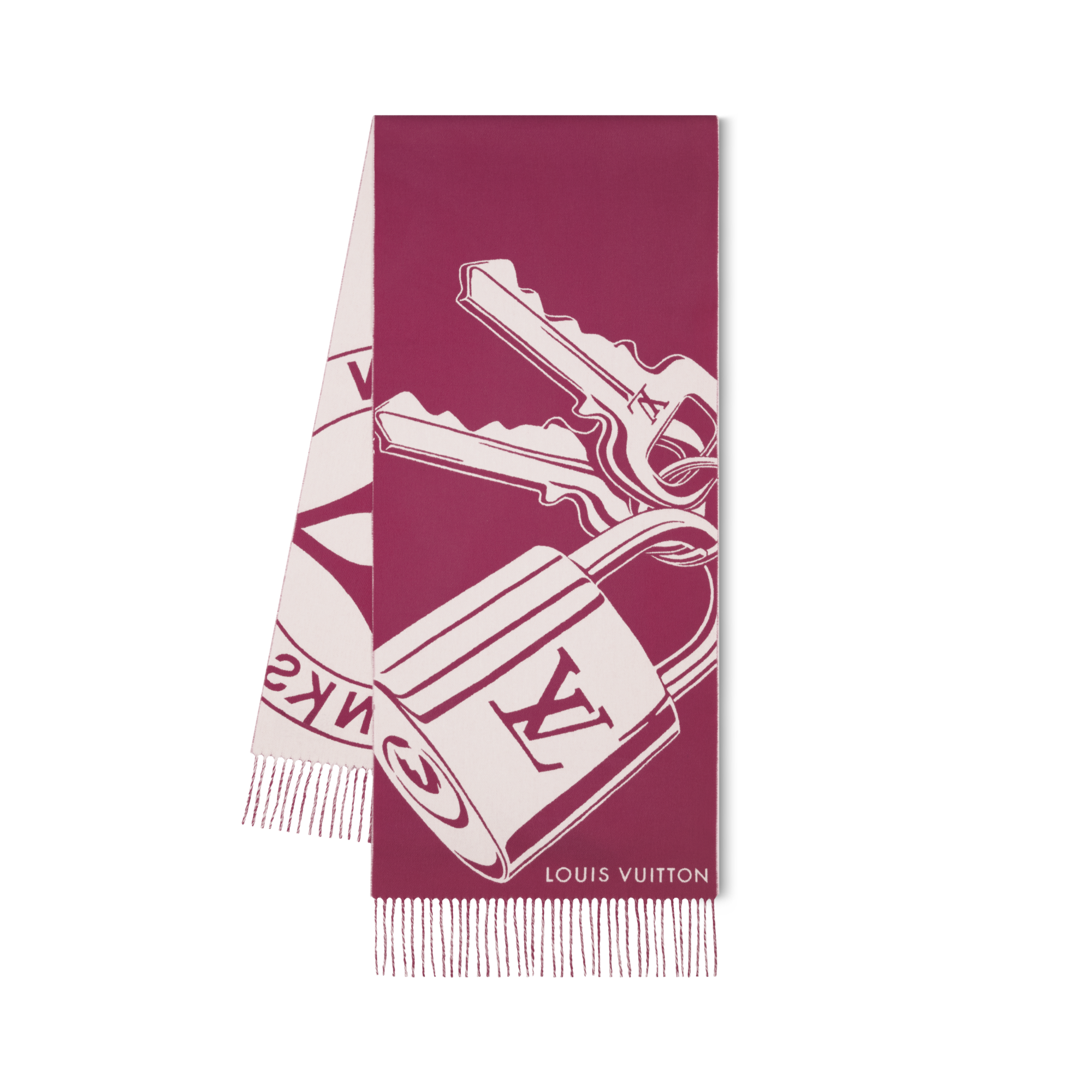 Women - Lock and Keys Scarf S00 Women Accessories Scarves | LOUIS VUITTON (Product zoom)