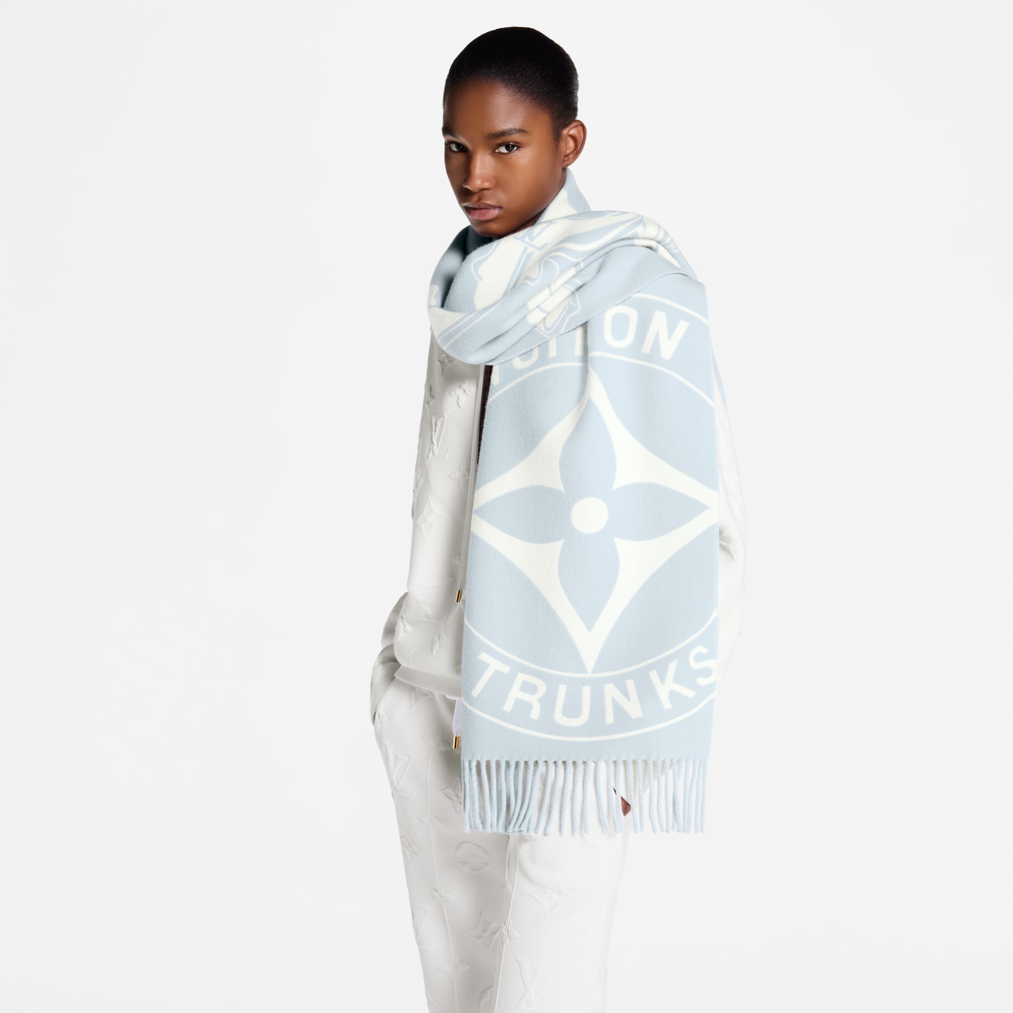 Women - Lock and Keys Scarf S00 Women Accessories Scarves | LOUIS VUITTON (Product zoom)