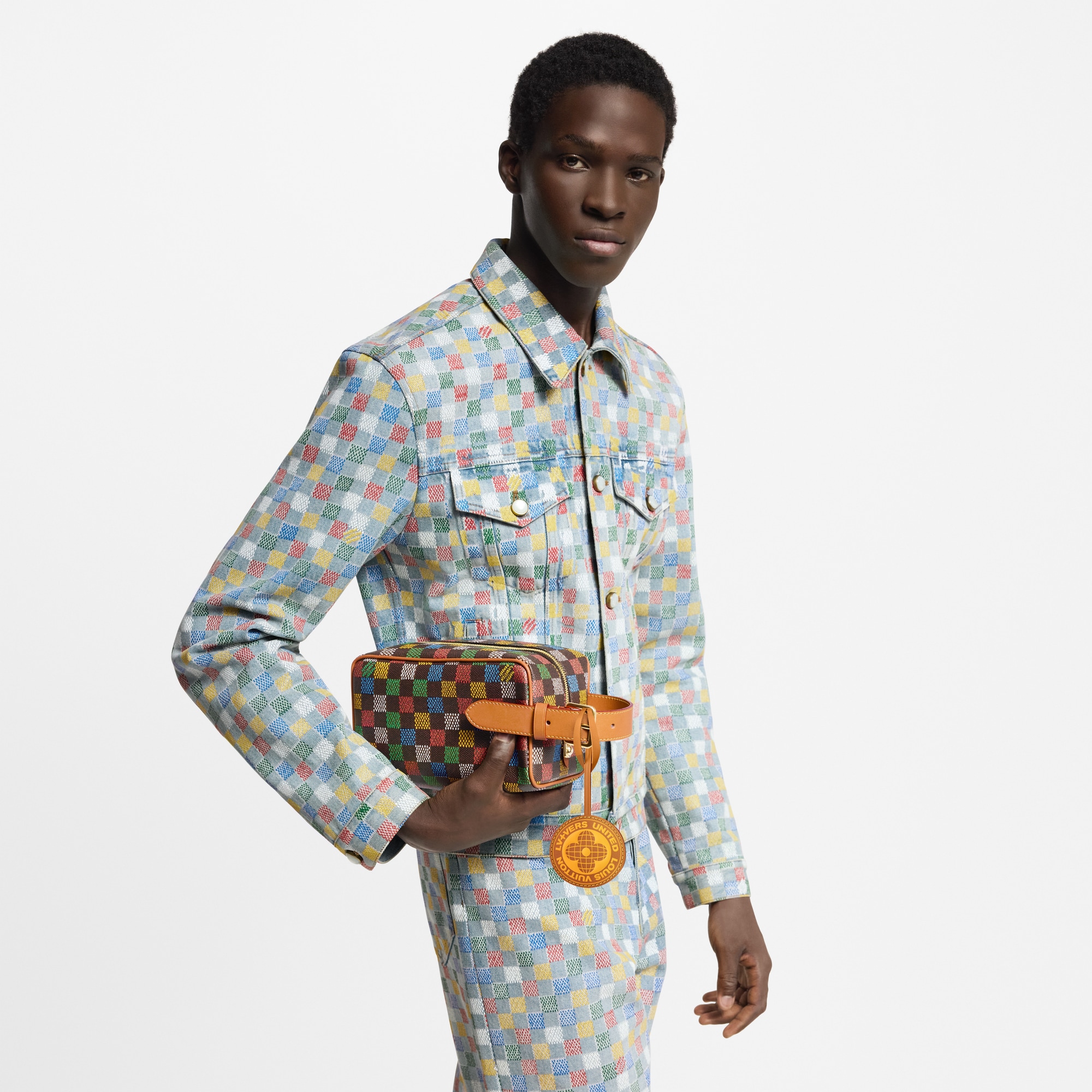 Men - Locker Dopp Kit Damier Ebene Canvas Men Travel Travel Accessories and Organisers | LOUIS VUITTON (Product zoom)