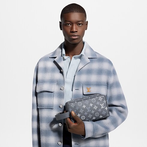 Men - Locker Dopp Kit Toiletry Bag Monogram Shadow Men Travel Travel Accessories and Organisers | LOUIS VUITTON (Product zoom)
