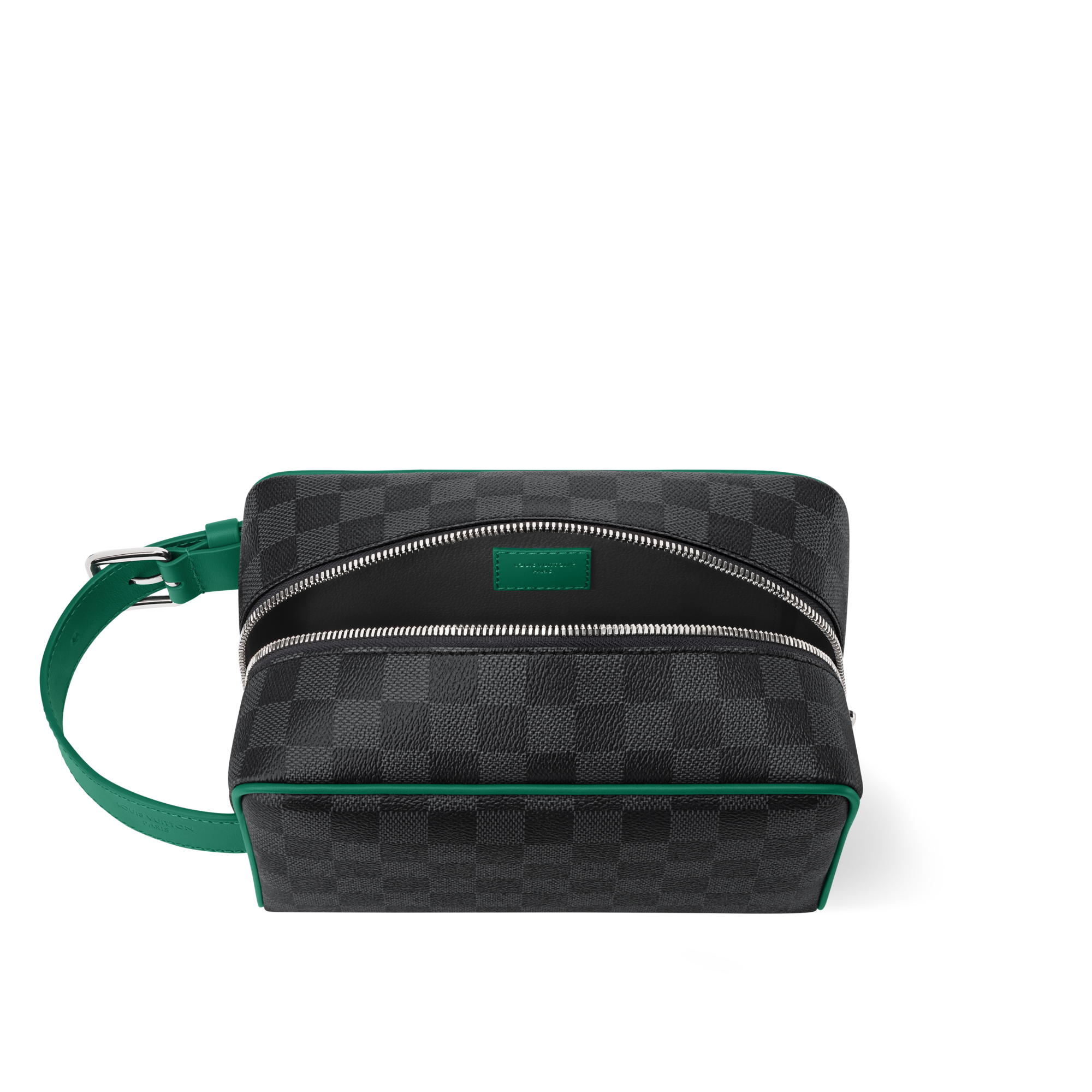 Men - Locket Dopp Kit Toiletry Pouch Damier Graphite Canvas Men Travel Travel Accessories and Organisers | LOUIS VUITTON (Product zoom)