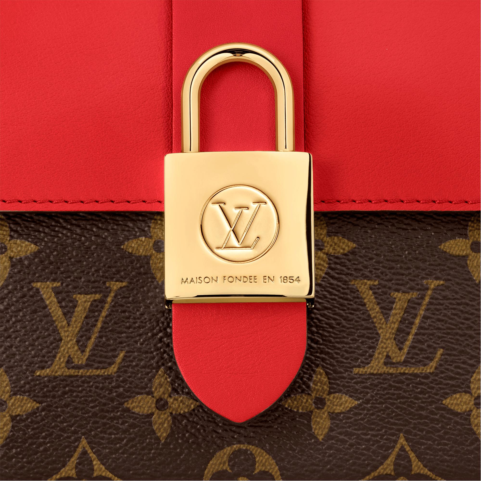 louis vuitton handbag with lock