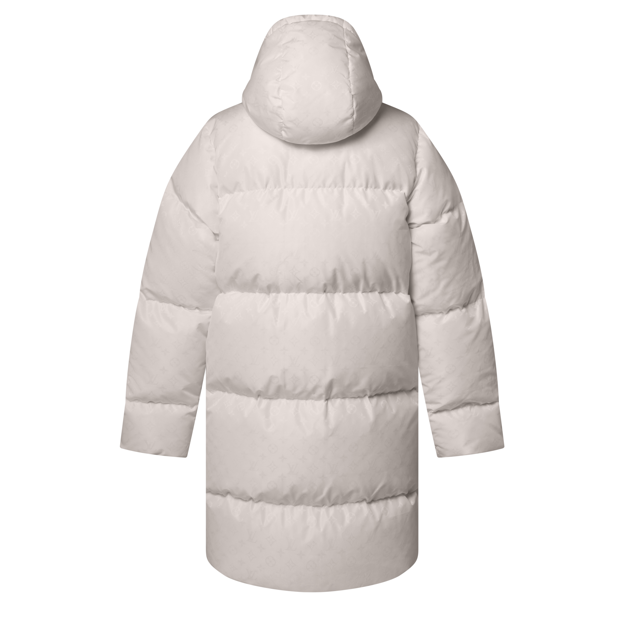Women - Long Monogram Puffer Jacket  Women Ready-to-Wear Coats and Jackets | LOUIS VUITTON (Product zoom)