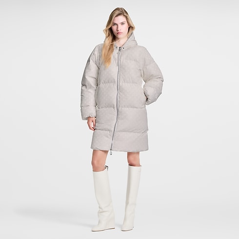 Men - Long Monogram Puffer Jacket Men Discontinued Product Obs 10 | LOUIS VUITTON (Product zoom)