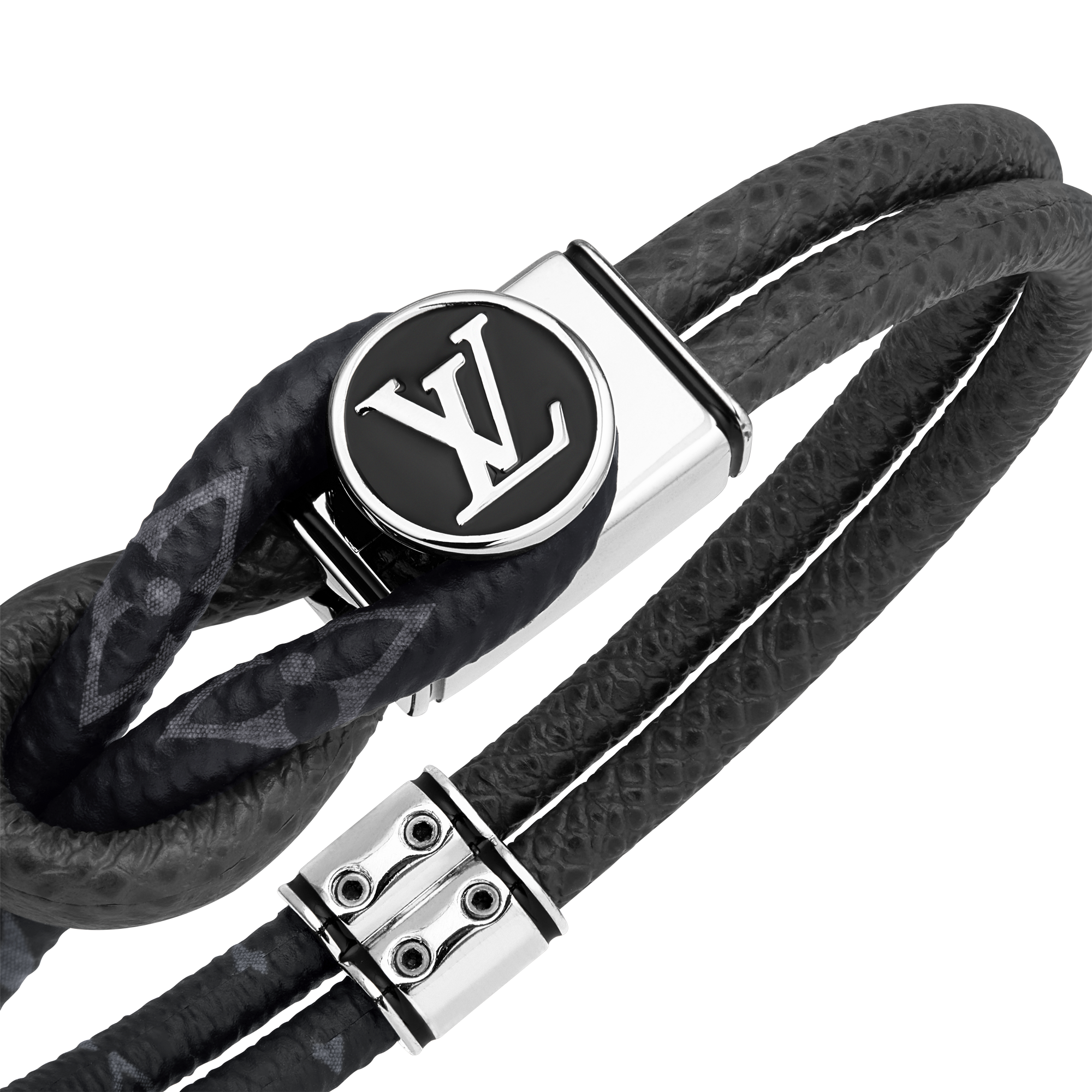 Men - Loop It Bracelet Monogram Eclipse Canvas Men Fashion Jewellery All Fashion Jewellery | LOUIS VUITTON (Product zoom)