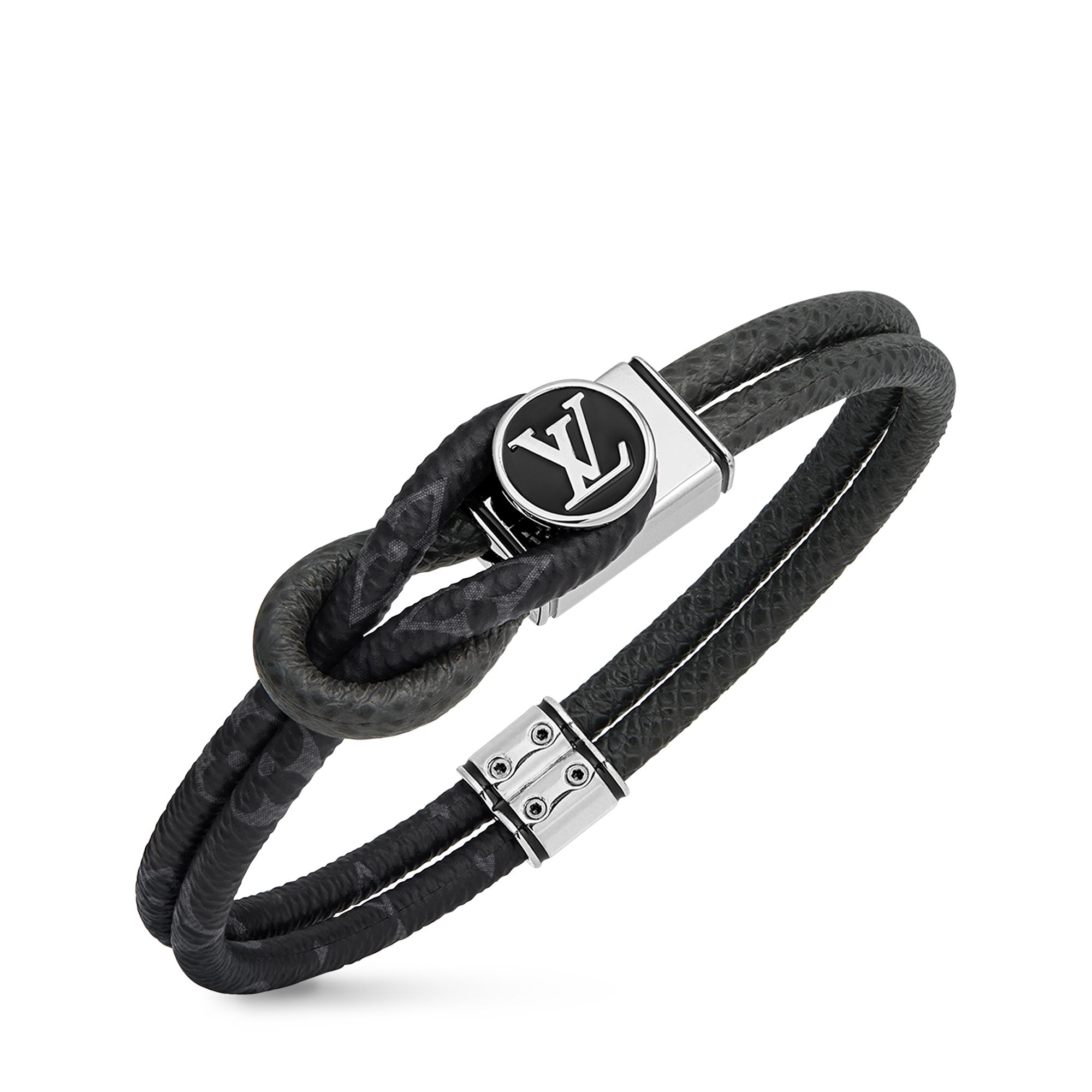 Men - Loop It Bracelet Monogram Eclipse Canvas Men Fashion Jewellery All Fashion Jewellery | LOUIS VUITTON (Product zoom)