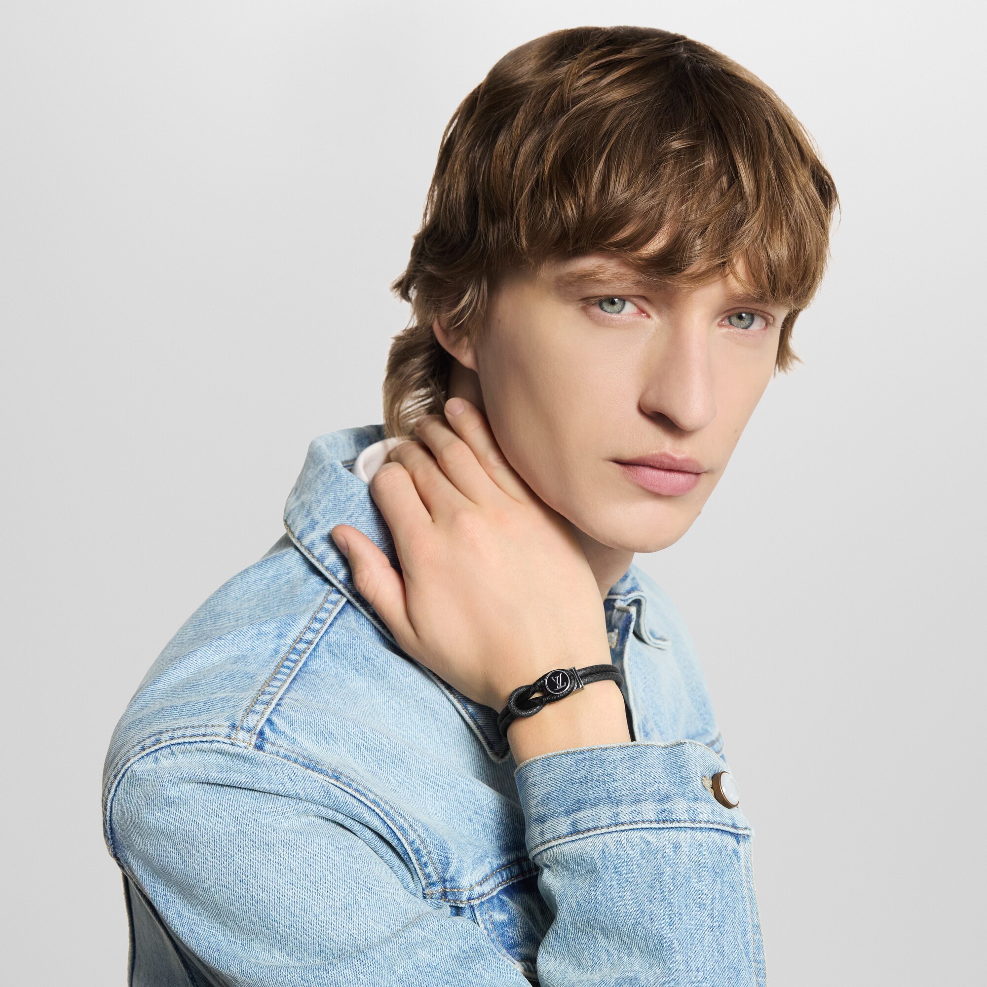 Men - Loop It Bracelet Monogram Eclipse Canvas Men Fashion Jewellery All Fashion Jewellery | LOUIS VUITTON (Product zoom)