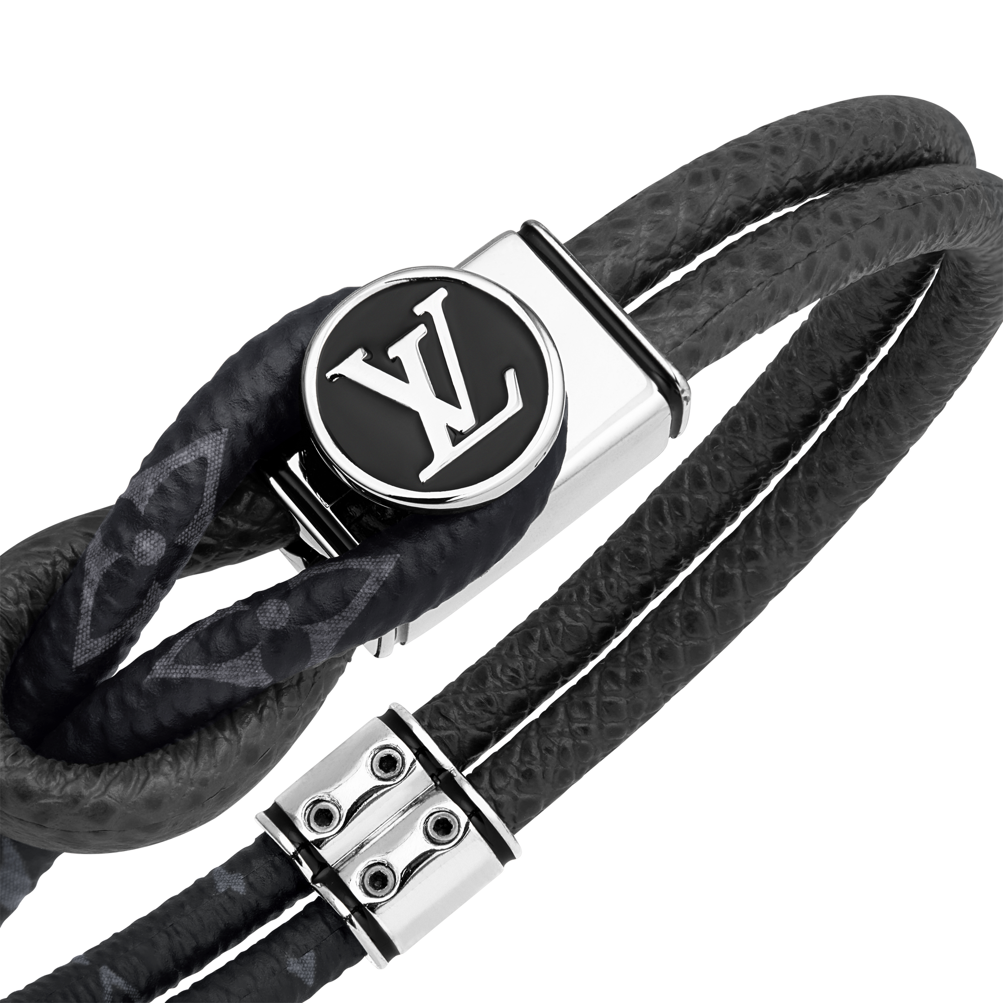 Men - Loop It Bracelet Monogram Eclipse Canvas Men Fashion Jewellery All Fashion Jewellery | LOUIS VUITTON (Product zoom)