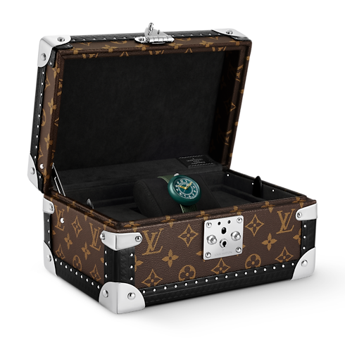 Watches - Louis Vuitton Monterey, Automatic, 37 MM, Ceramic and Steel Watches Watches } | LOUIS VUITTON (Product zoom)