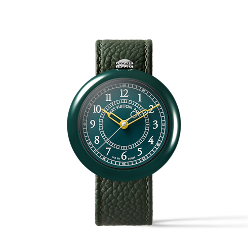 Watches - Louis Vuitton Monterey, Automatic, 37 MM, Ceramic and Steel Watches Watches } | LOUIS VUITTON (Product zoom)