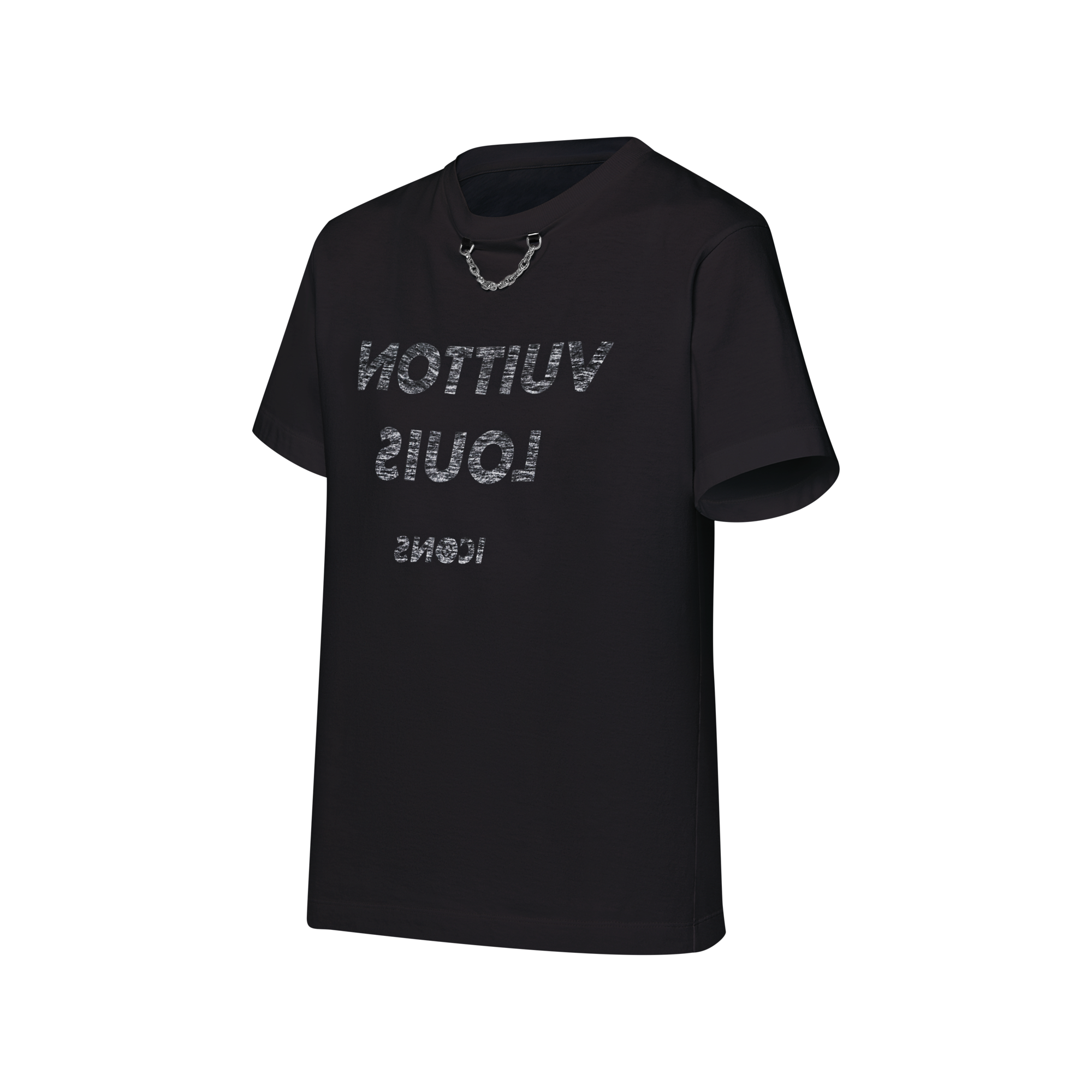 LOUIS VUITTON スタンプサークルロゴ Tシャツ グレー系 Mサイズ 