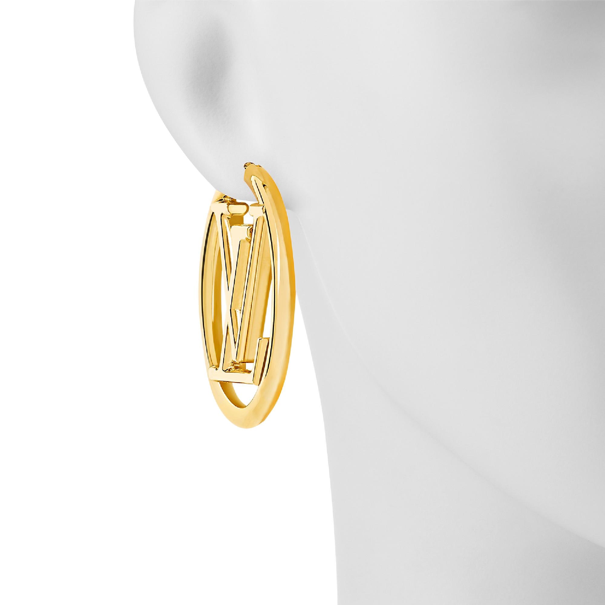 louise hoop earrings price