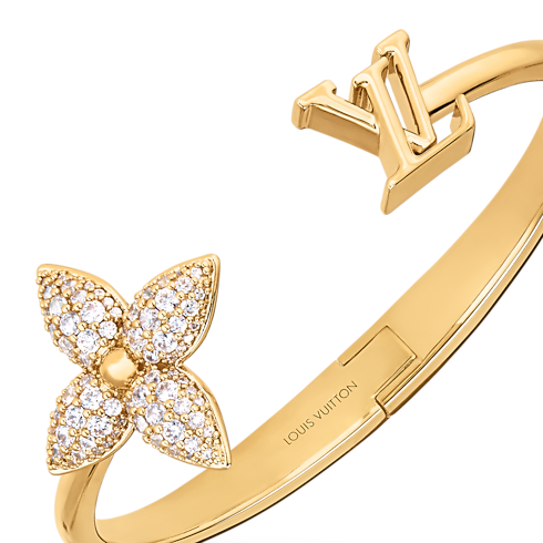 Women - Louisette Signature Strass Bracelet S00 Women Fashion Jewellery Bracelets | LOUIS VUITTON (Product zoom)