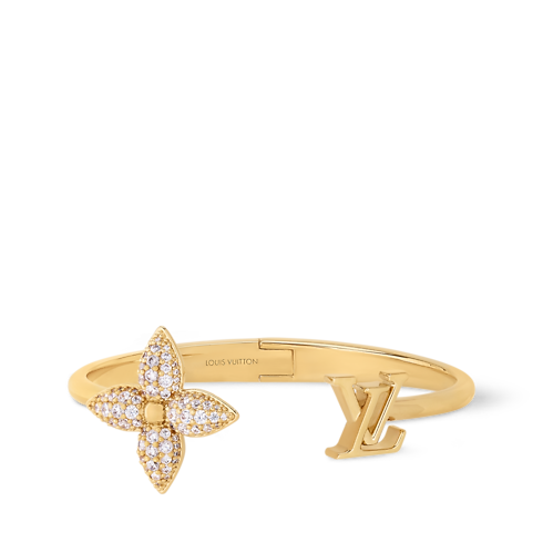 Women - Louisette Signature Strass Bracelet S00 Women Fashion Jewellery Bracelets | LOUIS VUITTON (Product zoom)