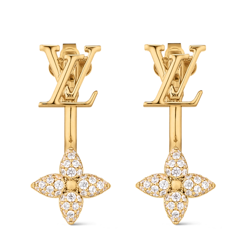Women - Louisette Signature Strass Earrings S00 Women Fashion Jewellery All Fashion Jewellery | LOUIS VUITTON (Product zoom)
