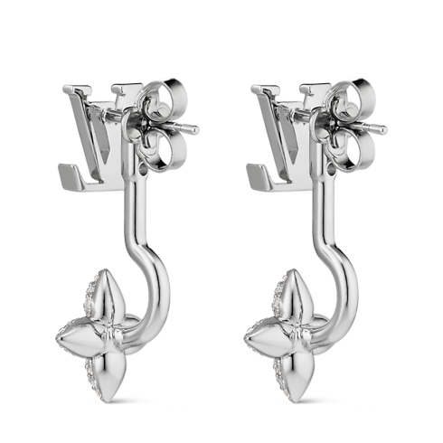 Women - Louisette Signature Strass Earrings S00 Women Fashion Jewellery All Fashion Jewellery | LOUIS VUITTON (Product zoom)