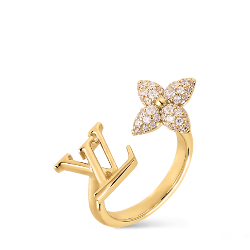 Women - Louisette Signature Strass Ring S00 Women Fashion Jewelry All Fashion Jewellery | LOUIS VUITTON (Product zoom)