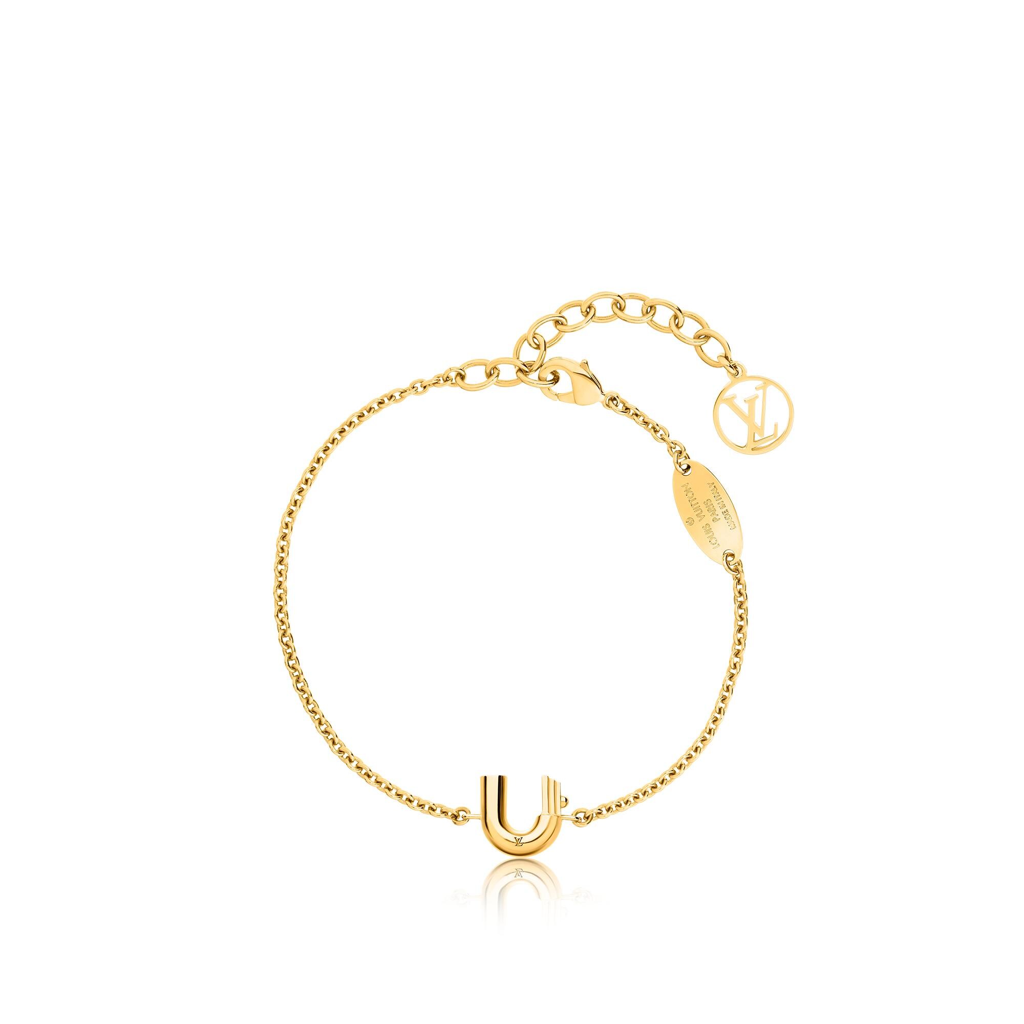Women - LV & Me Bracelet, Letter U S00 Women Fashion Jewellery All Fashion Jewellery | LOUIS VUITTON (Product zoom)